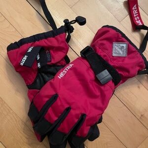 Hestra Kids Ski Gloves Size 6